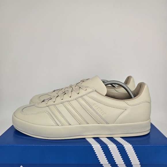 New adidas Gazelle Indoor Luxe Pack Alumina Men's Shoes Size 9 - Picture 1 of 8